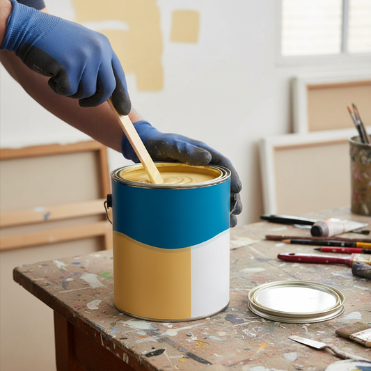 Premium Pastel Yellow Paint for Commercial Spaces - Soft and Soothing Finish for Welcoming Atmosphere