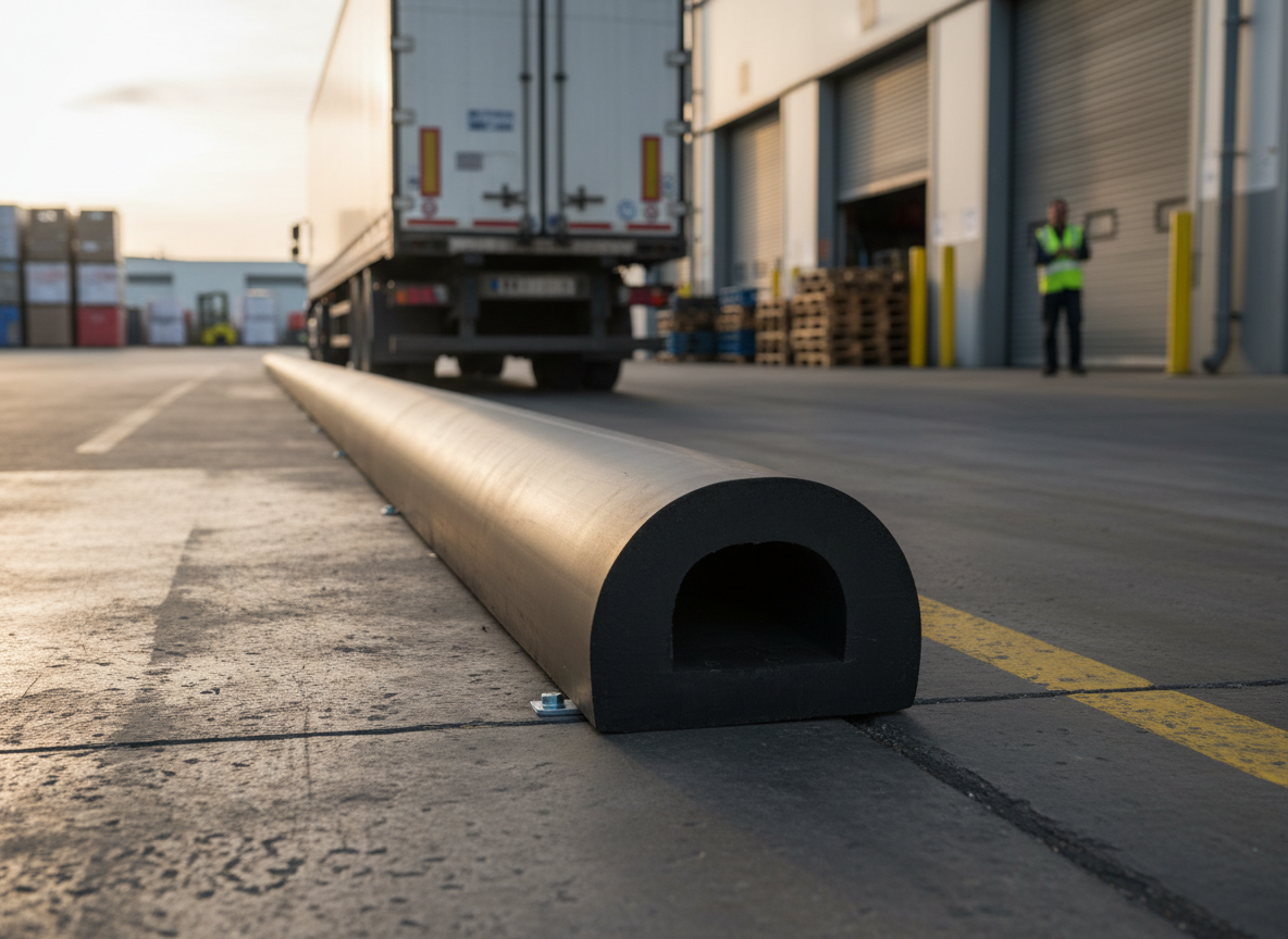 Premium Rubber Extrusion 200mm x 150mm x 2000mm - Impact Absorbing Protection for Various Applications