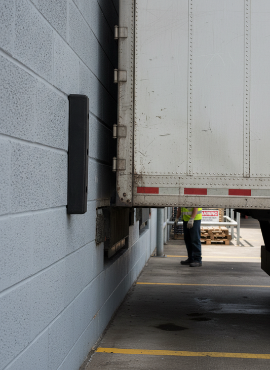Premium Durable Dock Bumper 490 x 80 x 80mm - Heavy Duty TPX Compound for Loading Docks