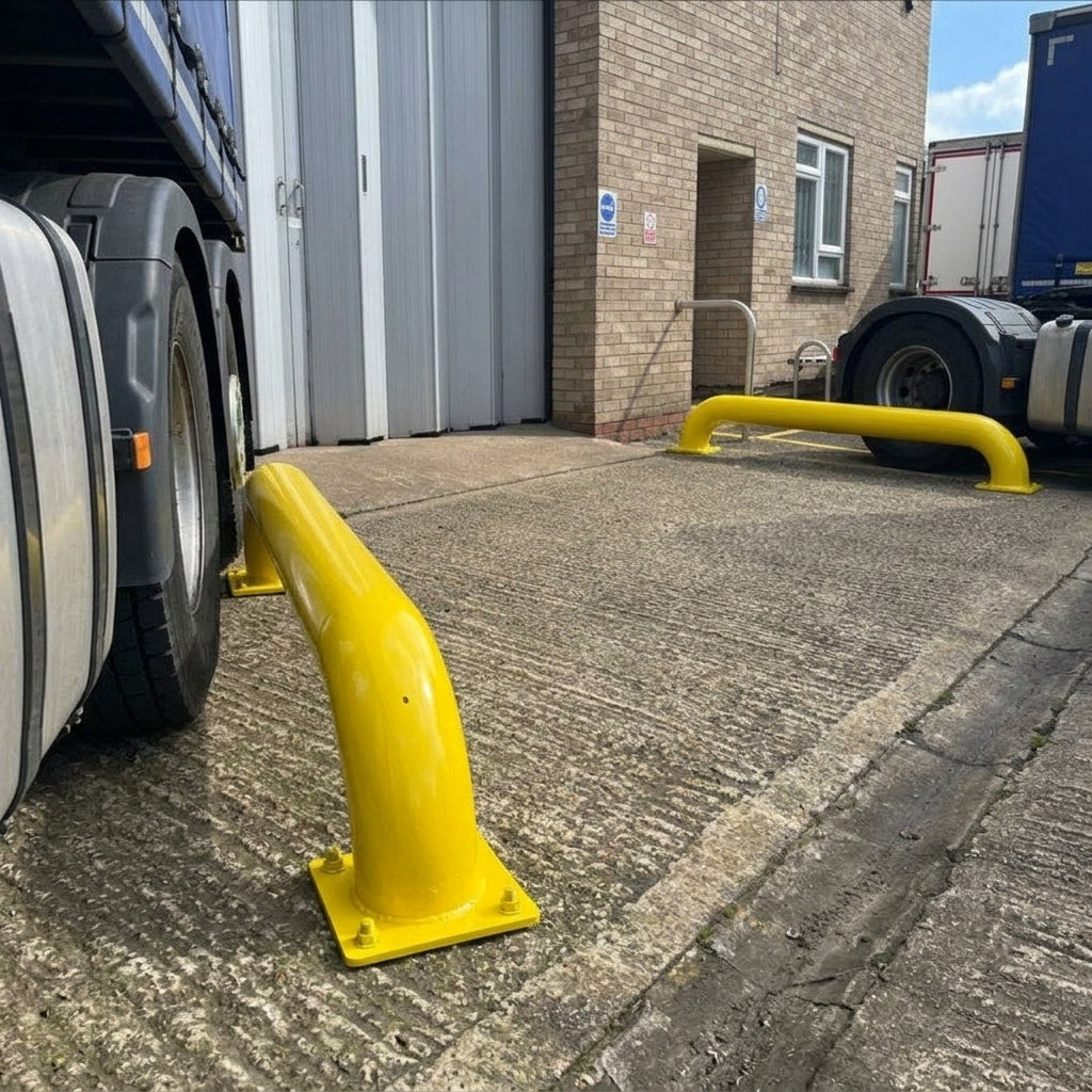 HGV wheel guide 139–168mm galvanised steel 1500–2000mm