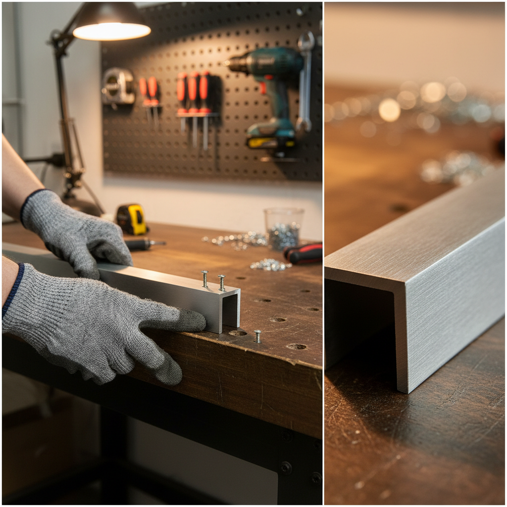 Premium Brushed Polished Aluminium Angle 15.8mm x 15.8mm x 3.2mm for Architectural and Industrial Applications