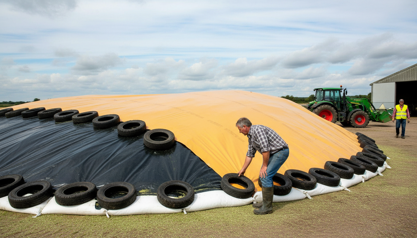 Premium High-Performance Oxygen Barrier Silage Film - 80 Micron for Reduced DM Losses and Enhanced Stability