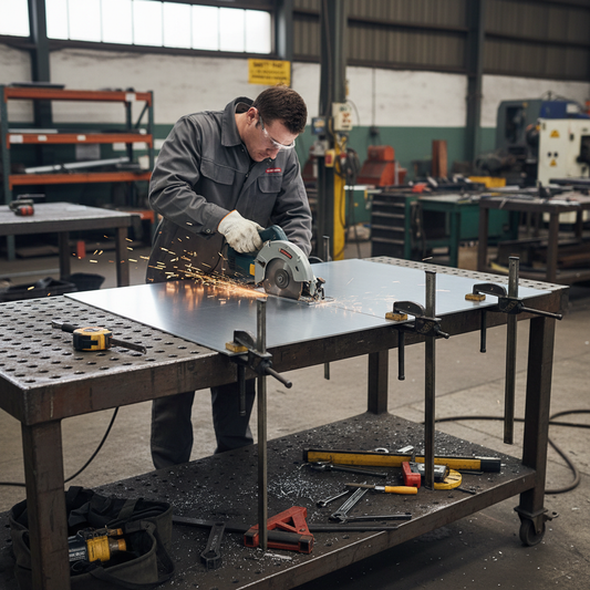 Premium 2500mm x 1250mm x 5mm Aluminium Sheet - Grade 6082 T6 for Industrial Applications
