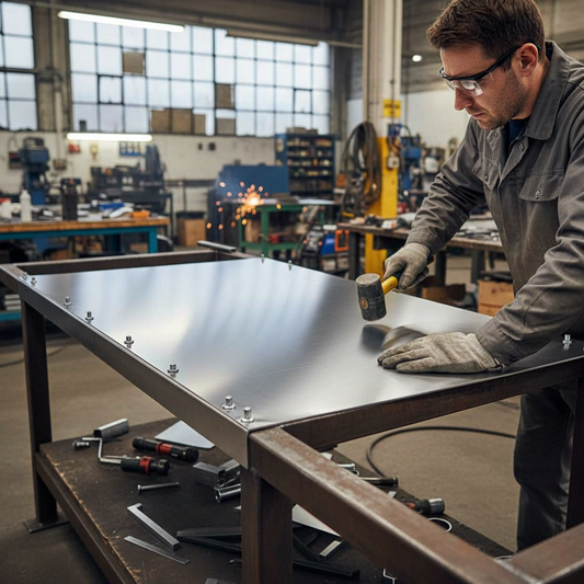 Premium Heavy Duty Aluminium Sheet 2000mm x 1000mm x 2.0mm - High Corrosion Resistance and Weldable Material for Industrial Applications