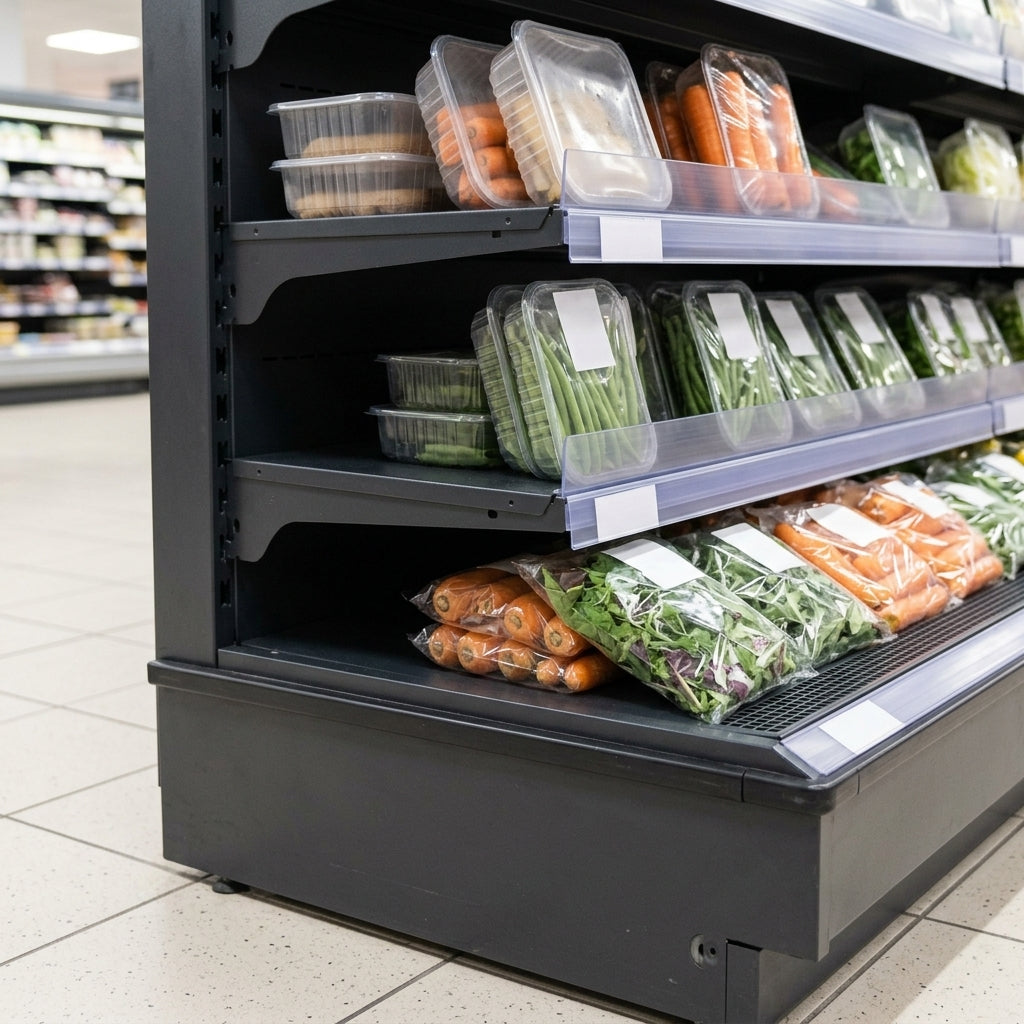 Commercial multideck open chiller wall cabinet 1250–3750mm (view 2)