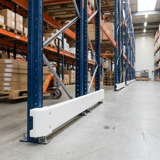 Wall Protection Bump Rail 150–200mm × 2,060mm PE-HMW
