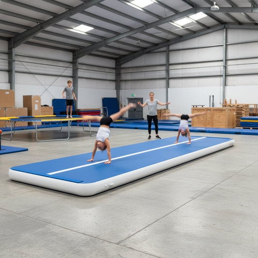 Premium High-Performance Air Track Pro 10m x 2m x 20cm - Ideal for Safe Gymnastics Training