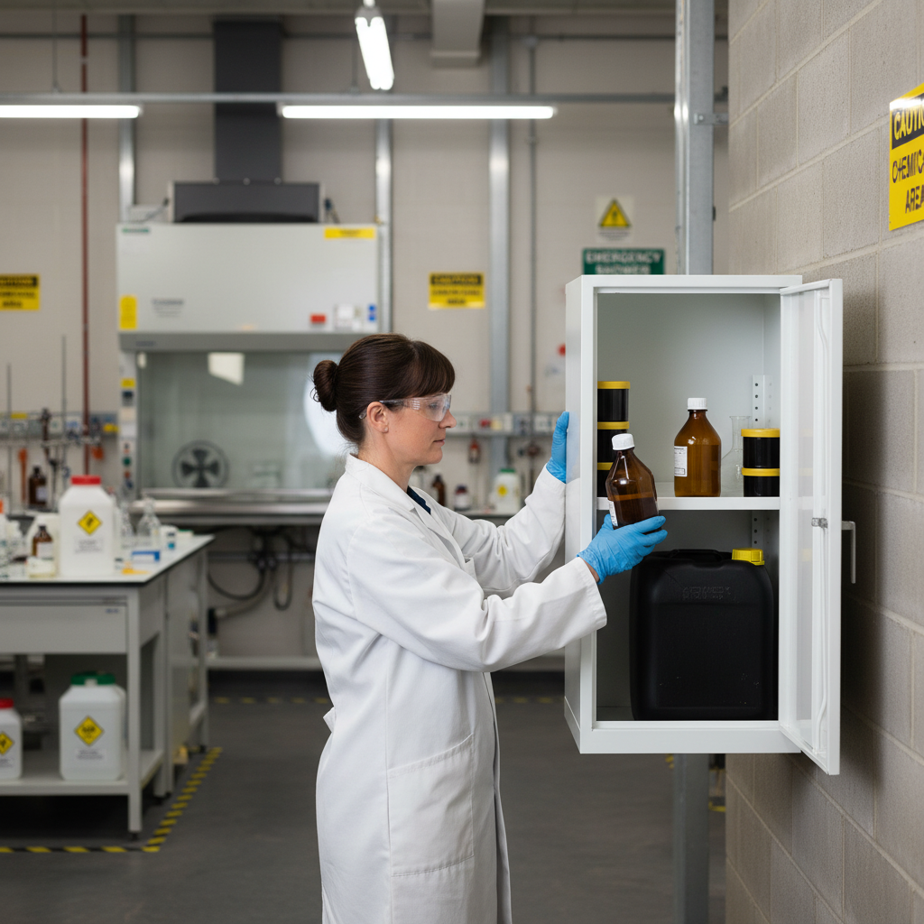Acid & Alkali Cabinet - AAC36/18 ||L457mm x W457mm x H915mm