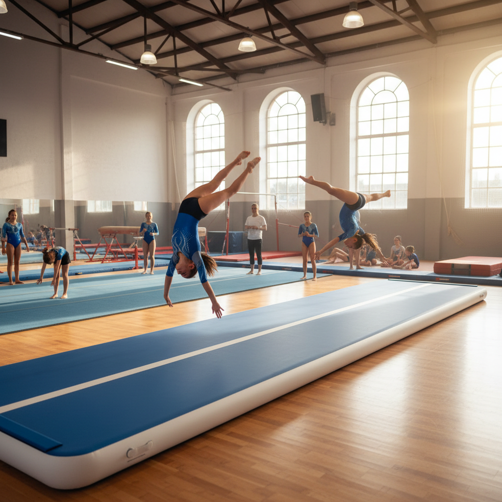 Premium Heavy Duty Air Track Pro Air Floor 12m x 2m x 20cm - Safe and Durable Training Mat