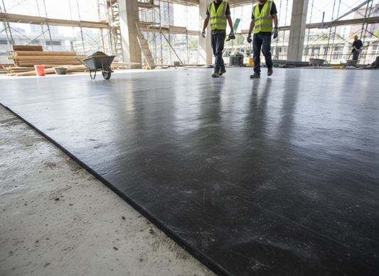 Premium Durable Rubber Sheet 12000 x 914 x 6mm for Horsebox, Kennels, and Benchtops