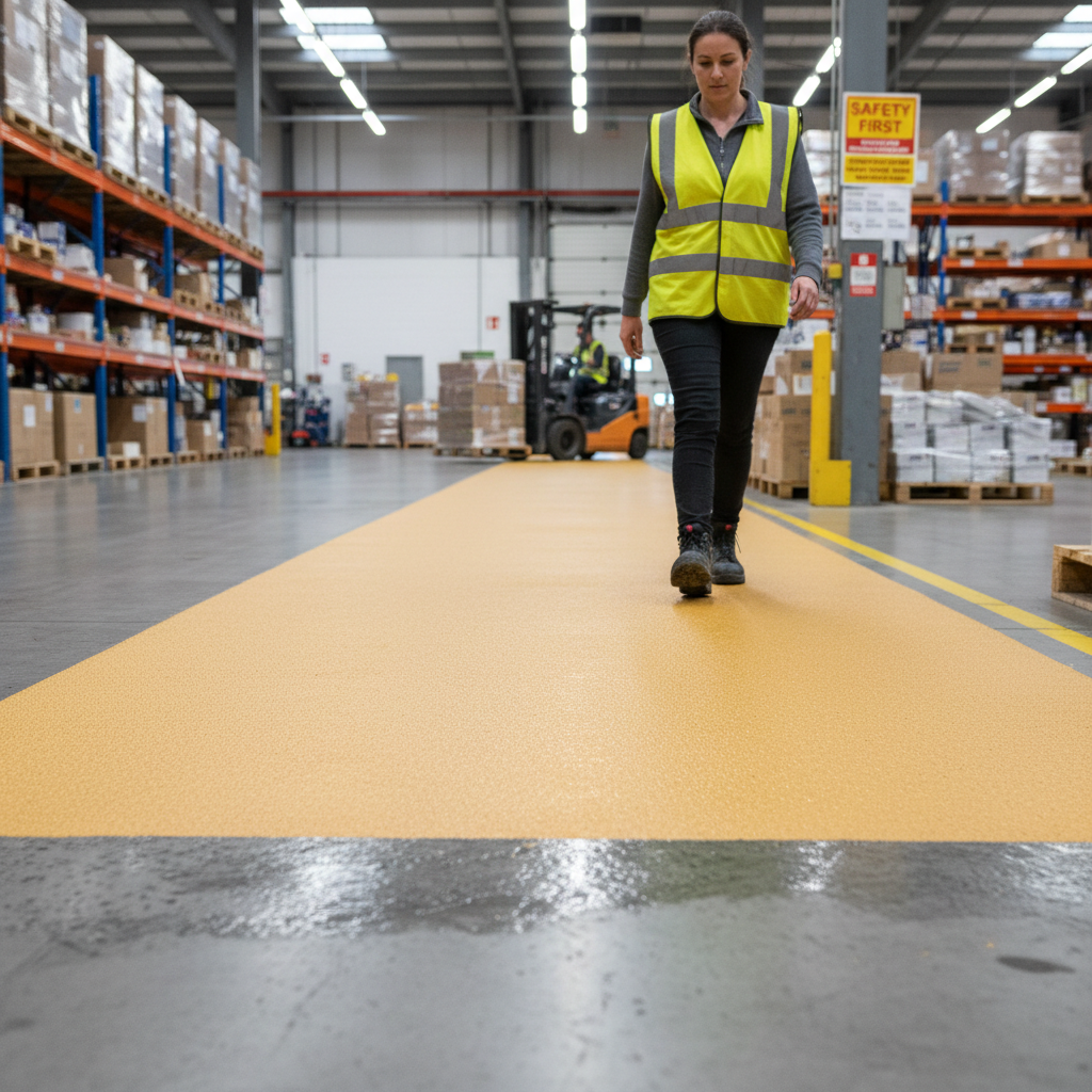 High-Performance Anti-Slip Floor Paint for Enhanced Safety and Durability - Ideal for Home and Industrial Use