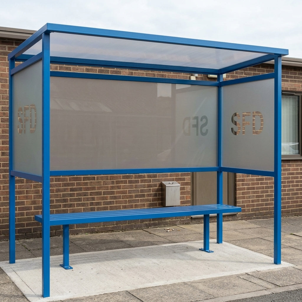 Smoking Shelter Eco – modular outdoor workplace design
