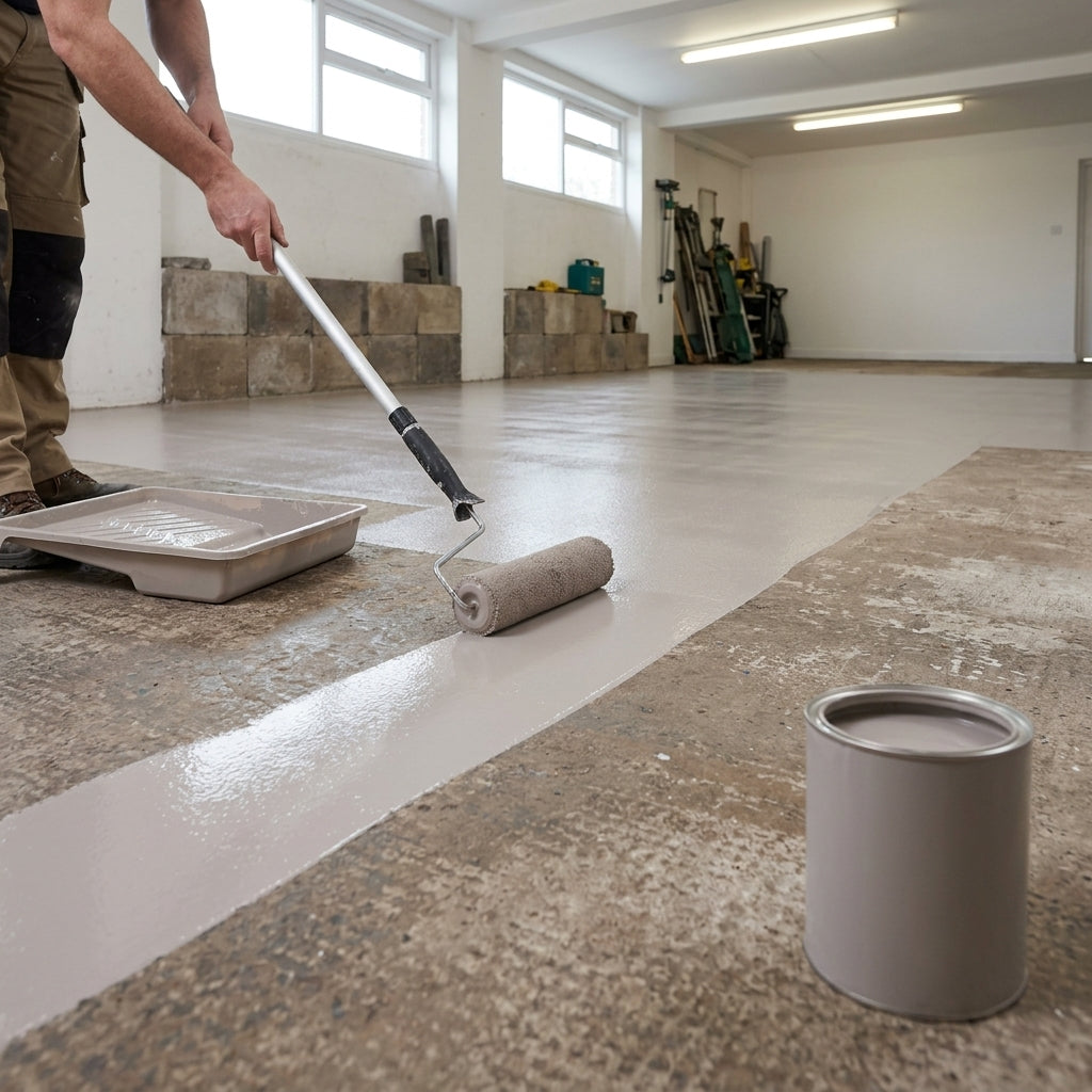 5kg Decorative Wood Floor Paint - Durable Acrylic Finish