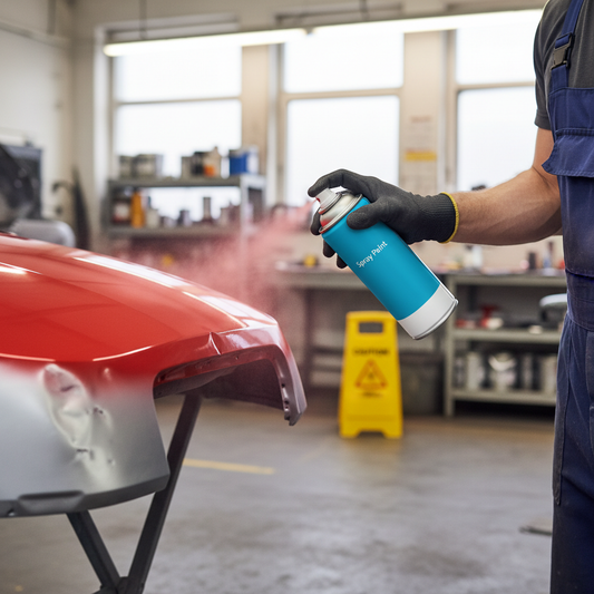 Premium Quick Drying Enamel Spray Paint 400ml - UV Resistant, High Opacity, Easy Application for Interior and Exterior Use