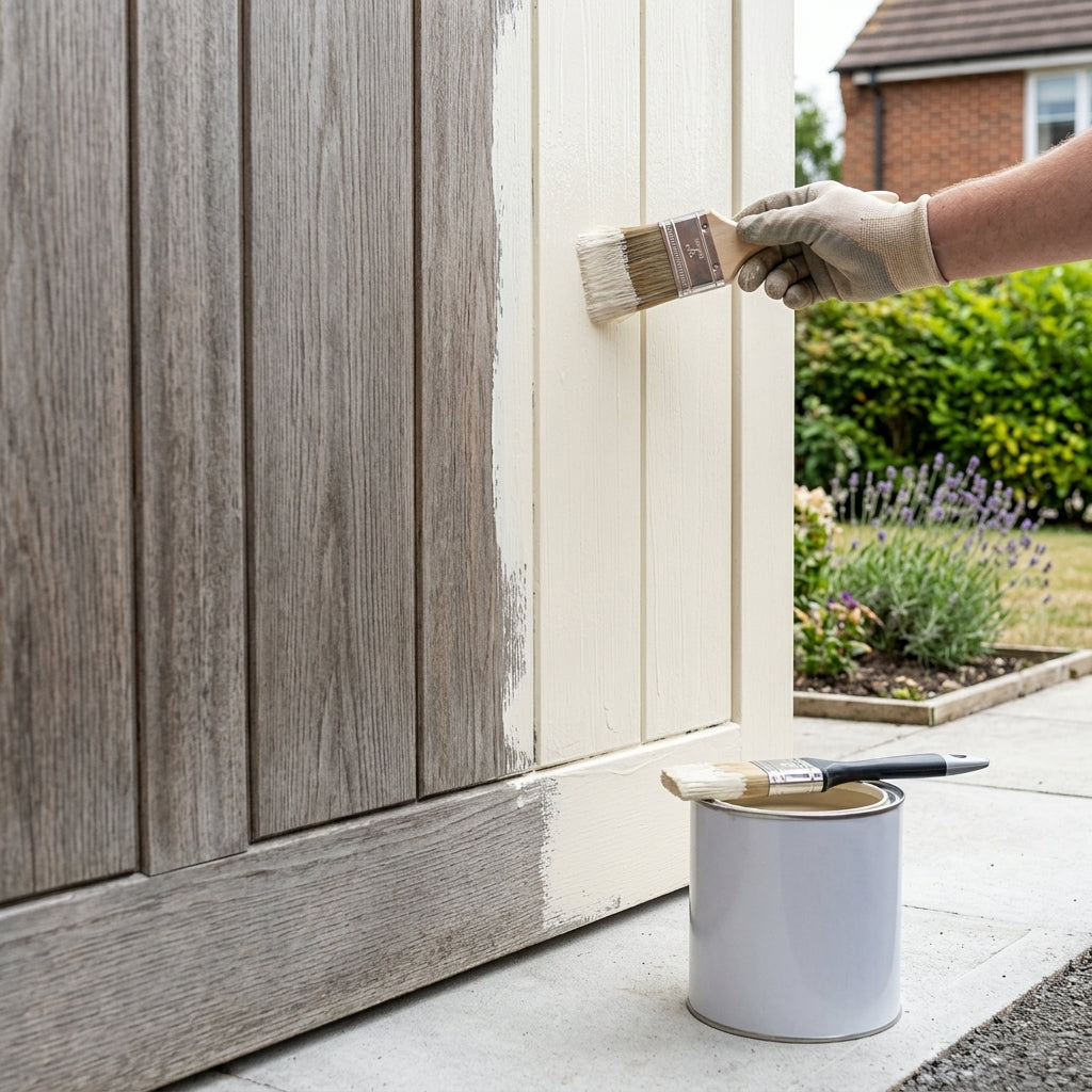 1 Litre Garage Door Paint - Tough & Flexible Coating