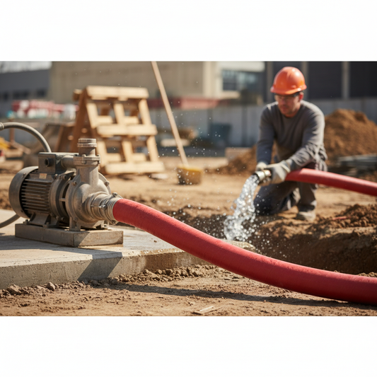 Premium Crush Resistant 10 Bar Smooth Cover Butyl Suction & Delivery Hose for Breweries and Distilleries