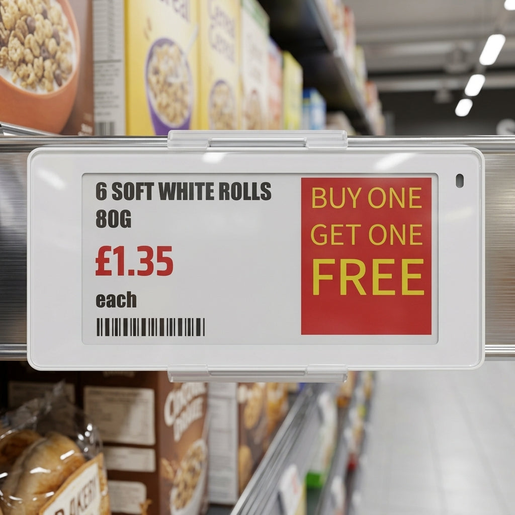 3.5" Electronic Paper Pricing Label Ultra-Low Power Display