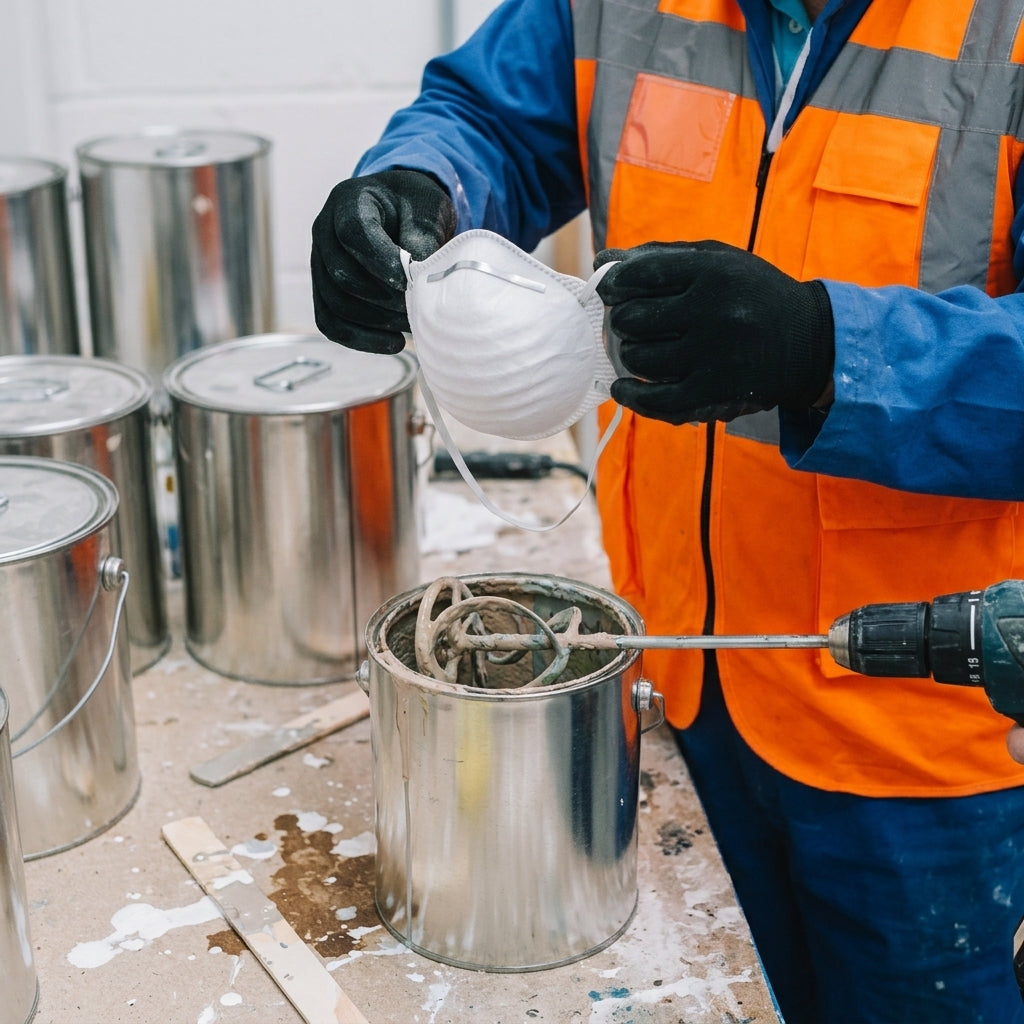 PPE Safety Pack with Coverall and Respirator Mask