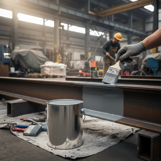 Premium Quick Drying Industrial Gloss Metal Paint - One Coat Direct Application with Anti-Corrosive Properties