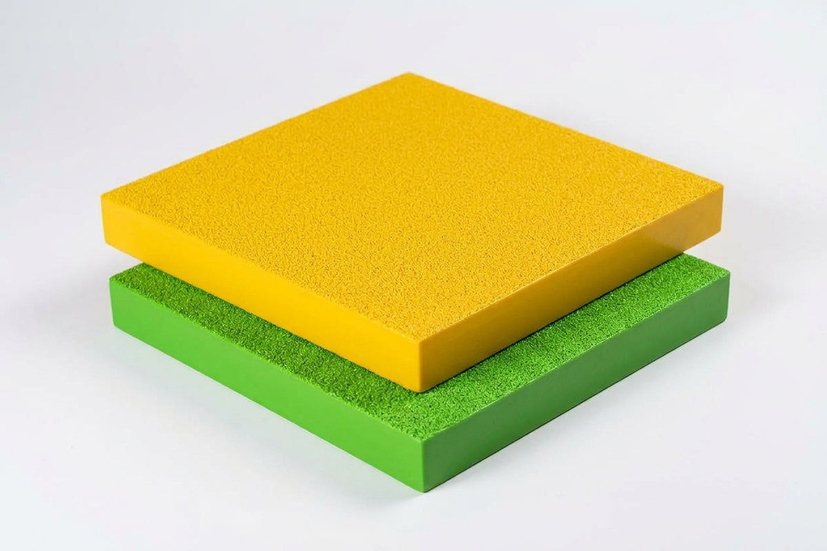 310mm x 310mm GRP Jack Pads - Anti-Slip Base (2 Pack) (view 2)