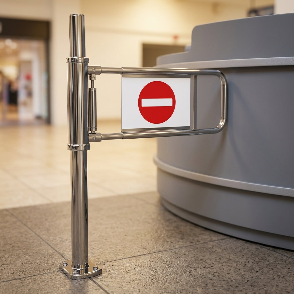 Bi-Directional Manual Swing Gate | Steel | Hydraulic Locking (view 2)