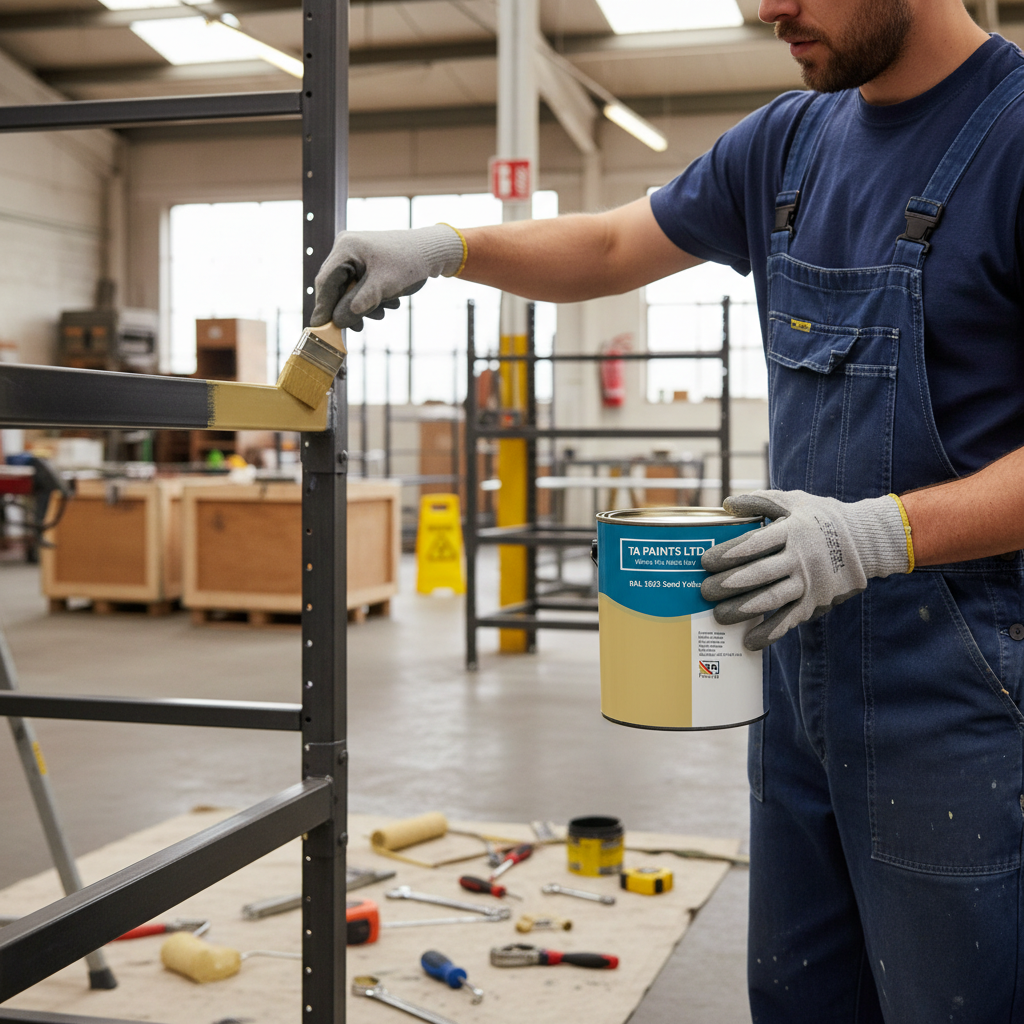 Premium Sand Yellow Paint - Durable, Weather-Resistant Finish for Various Applications