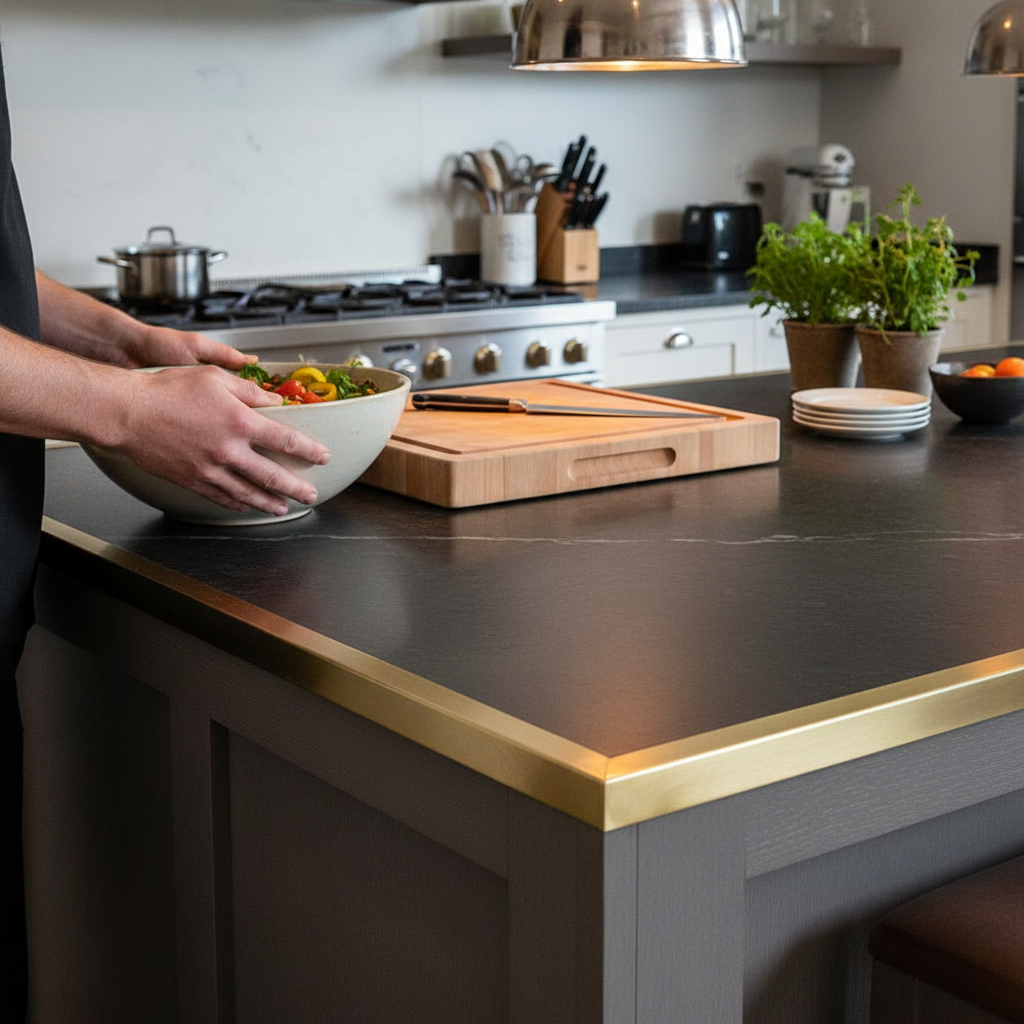 Premium Brushed Polished Brass Flat Bar 25.4mm x 9.5mm - High Corrosion Resistance and Ductile Material for Versatile Applications