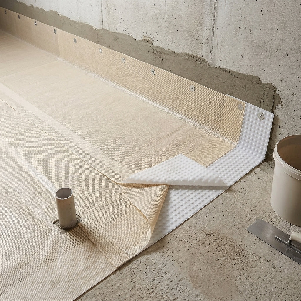 1.2m x 10m Damp Proof Mesh Membrane - 3mm Thickness