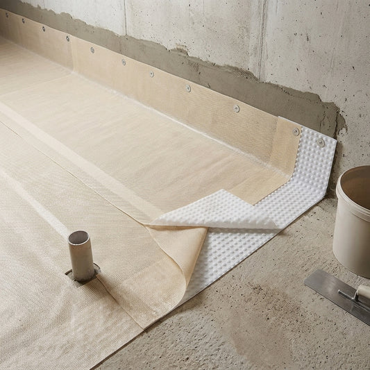 1.2m x 10m Damp Proof Mesh Membrane - 3mm Thickness