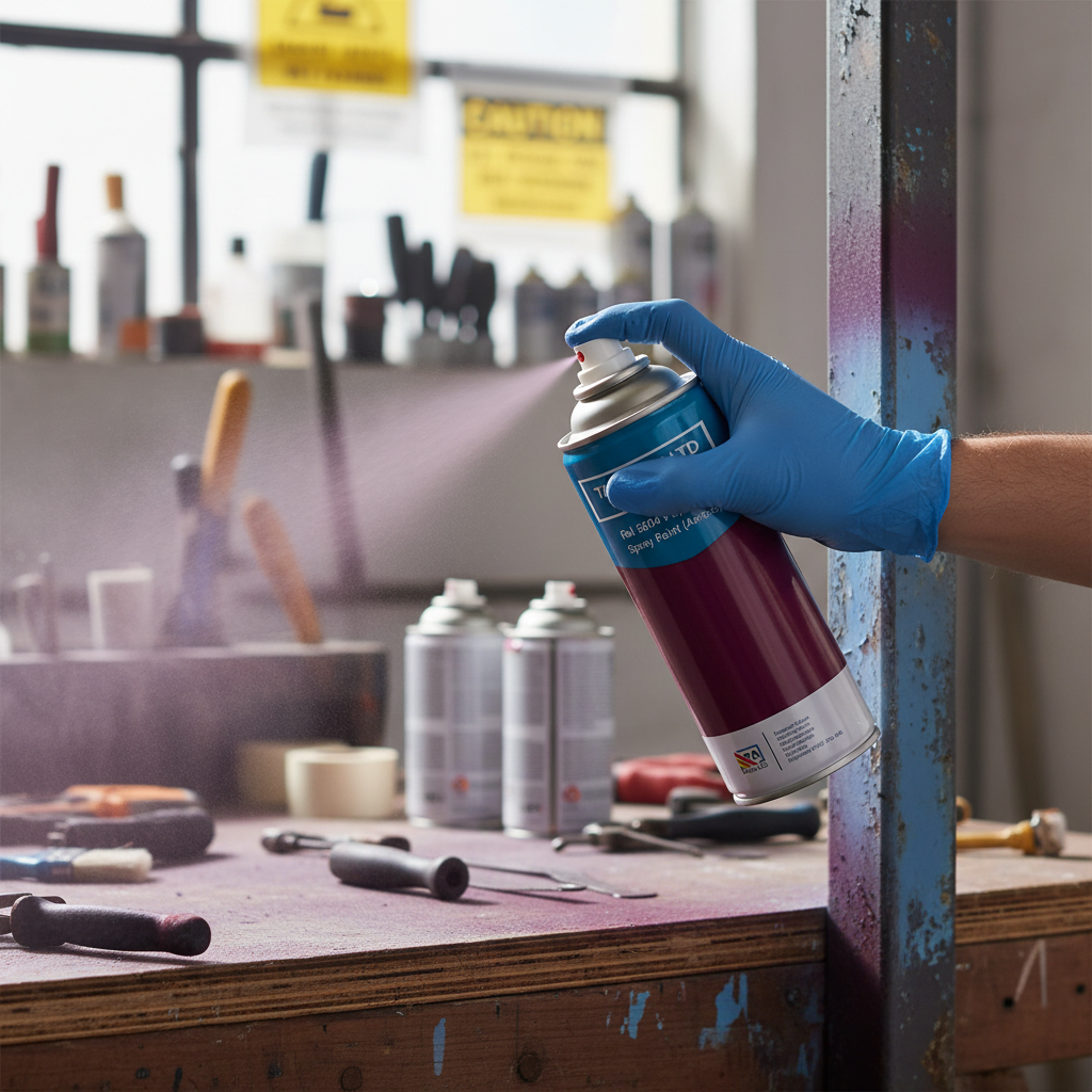 Professional Quick Drying RAL Aerosol Spray Paint 400ml - UV Resistant with Superior Solvent Formula for Indoor and Outdoor Use
