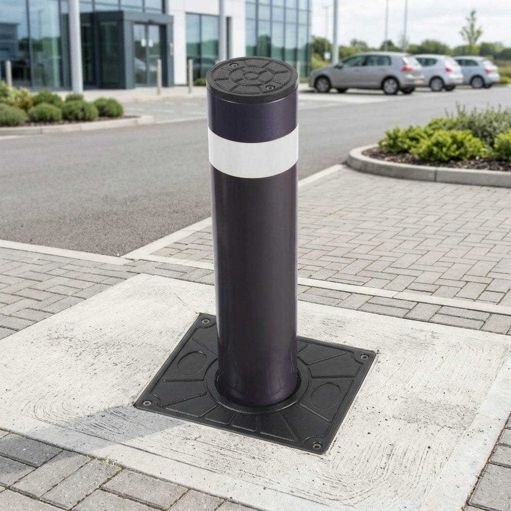 Electromechanical automatic bollard, 500mm or 700mm height
