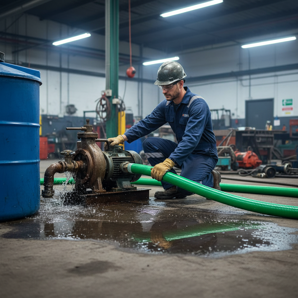Premium Medium Duty PVC Suction and Discharge Hose for Water, Salt Water, and Light Chemicals Handling in Agricultural and Industrial Applications