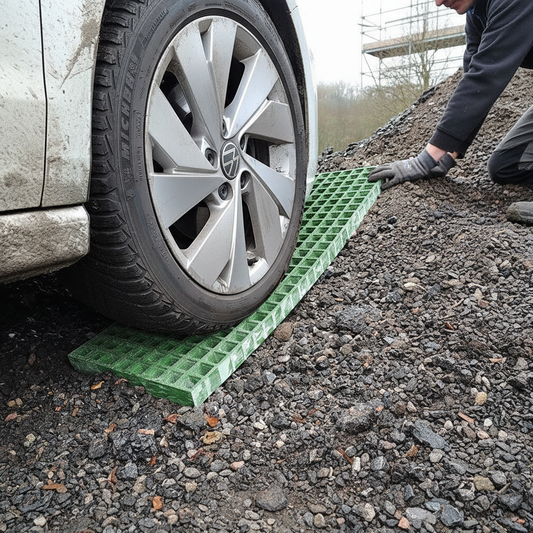 Grp Cars Ramp Design GRP Waffle Boards – prostairnosing.co.uk