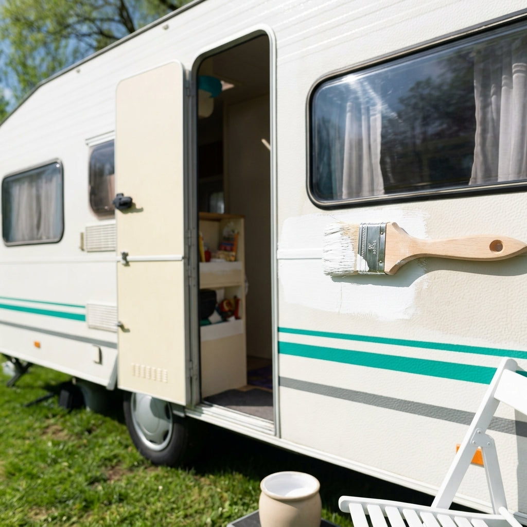 1L Caravan Paint Traffic White 9016
