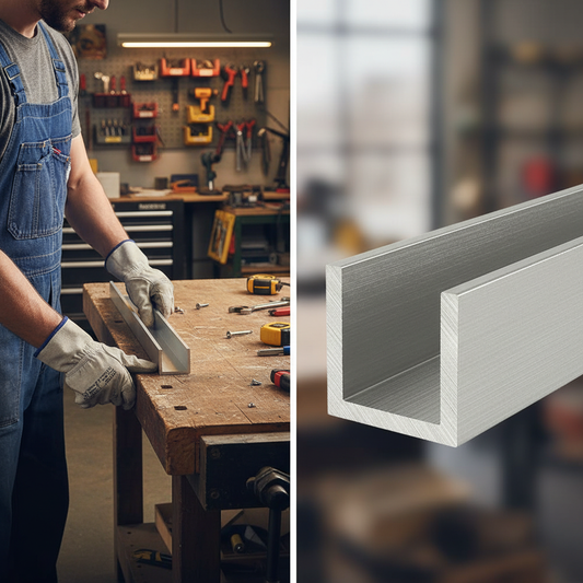Premium 22.2mm x 22.2mm x 3.2mm Aluminium Channel - High-Performance U Channel for Structural Applications