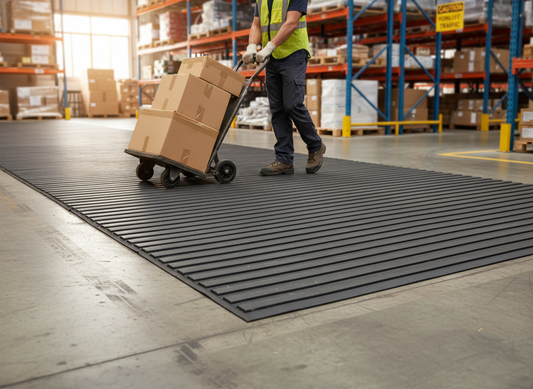 Premium Heavy Duty Stall Mat for Horsebox and Kennel Flooring - Durable Rubber with Reinforcement, 1800 x 1200 x 8mm