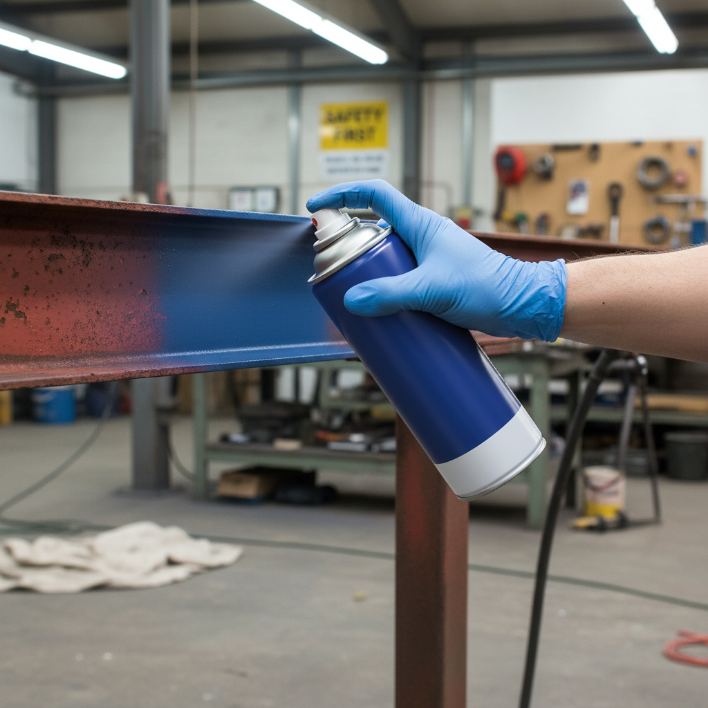 Premium Quick Drying Spray Paint in Ultramine Blue - 400ml Enamel, UV & Weather Resistant with High Opacity Formula