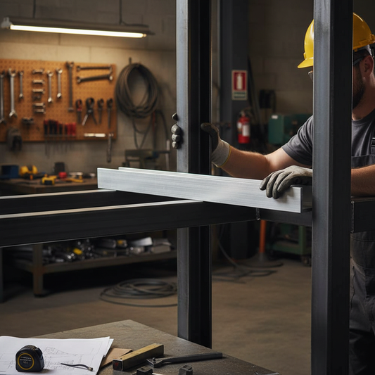 Premium High-Performance Aluminium Channel 254mm x 76.2mm x 9.5mm x 12.7mm - Grade 6082 T6 for Structural Applications