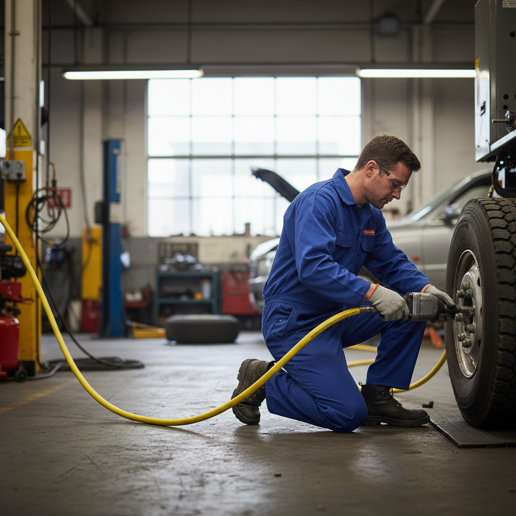 Premium 20bar Yellow TPE Compressor Hose - Lightweight, UV Resistant, Abrasion Resistant with Oil Mist Liner