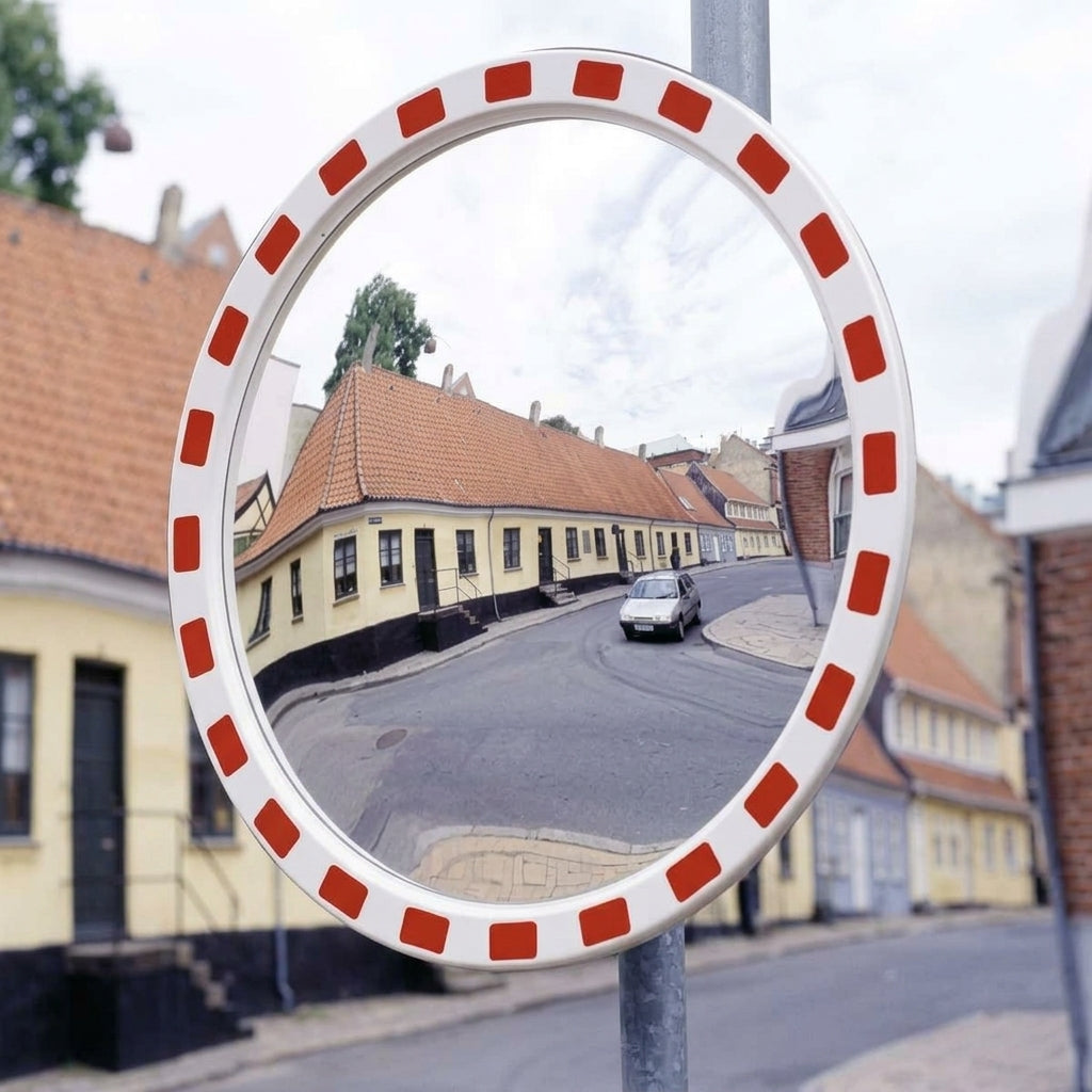 600mm & 800mm Round Traffic Mirror Acrylic