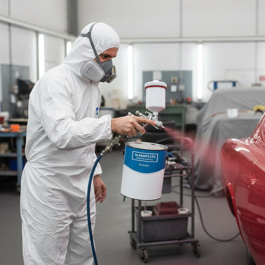 Premium High-Performance 2K Acrylic Paint - Durable Coating with Mirror-Like Gloss Finish for Commercial Vehicles
