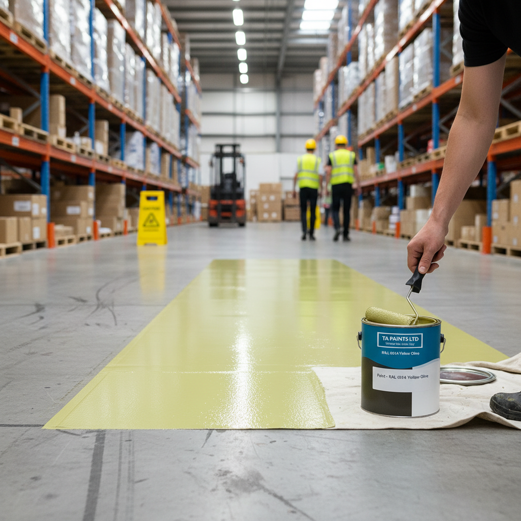 Premium Universal PU Enamel Yellow Olive Paint for Indoor and Outdoor Use - Quick-Drying, Durable Finish on Metal, Wood, and Concrete