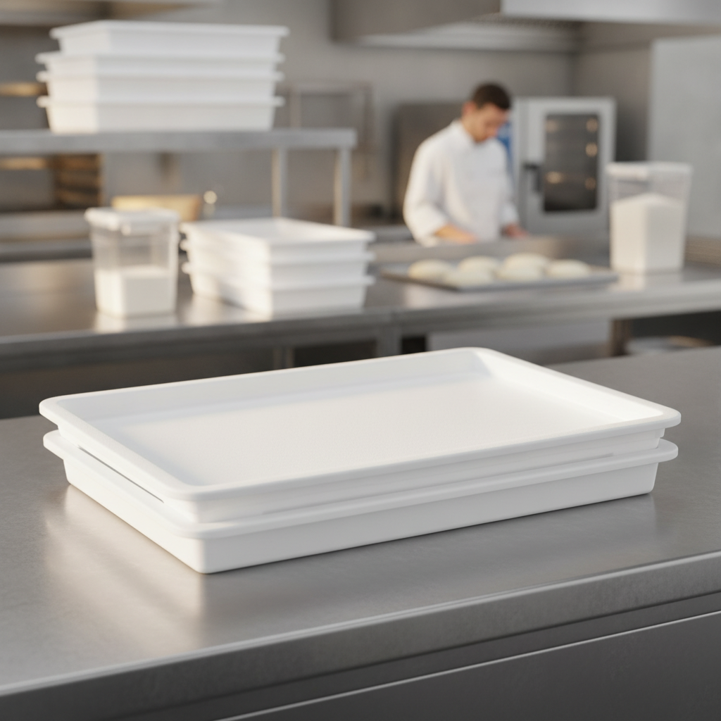 Polypropylene Dough Proofing Box Lid for Efficient Storage