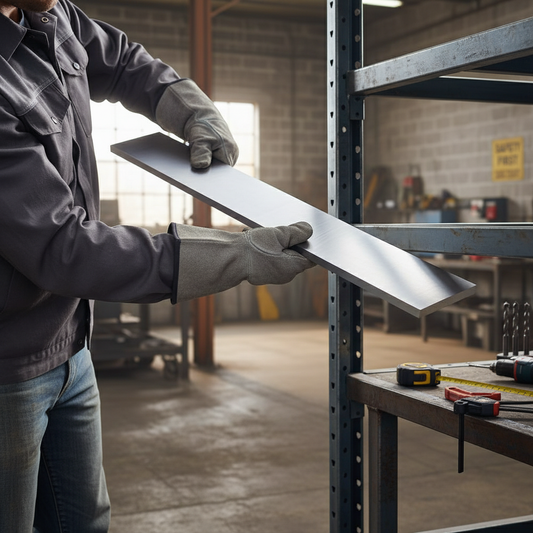 Premium 100mm x 8mm Stainless Steel Flat Bar - High-Performance Corrosion Resistant for Commercial Kitchen and Architectural Applications