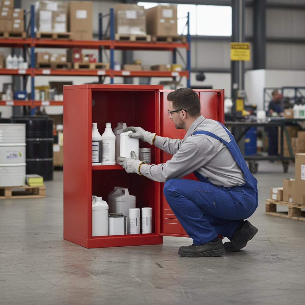 Pesticides & Agrochemical Cabinet - PAC36/18 ||L457mm x W457mm x H915mm