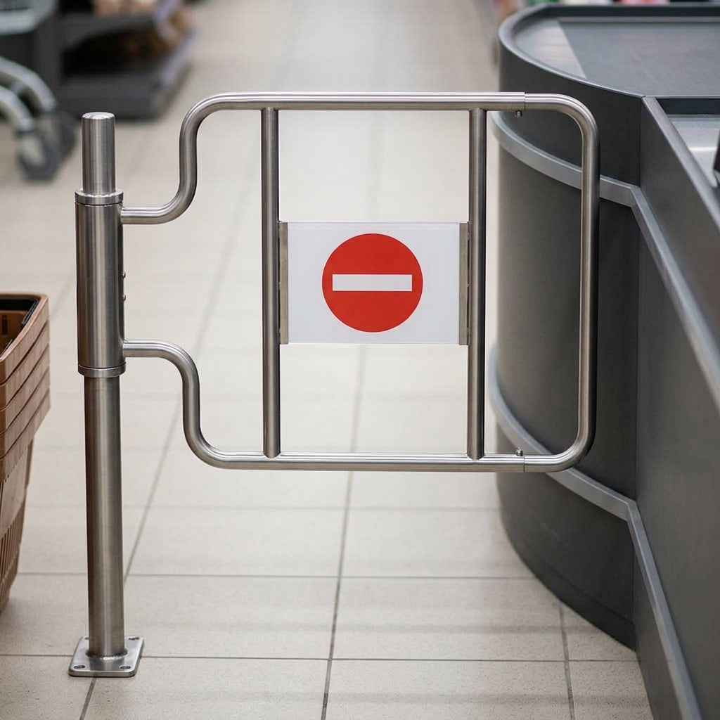 Checkout Lockable Mechanical Swing Gate with Adjustable Deep Arm (view 2)