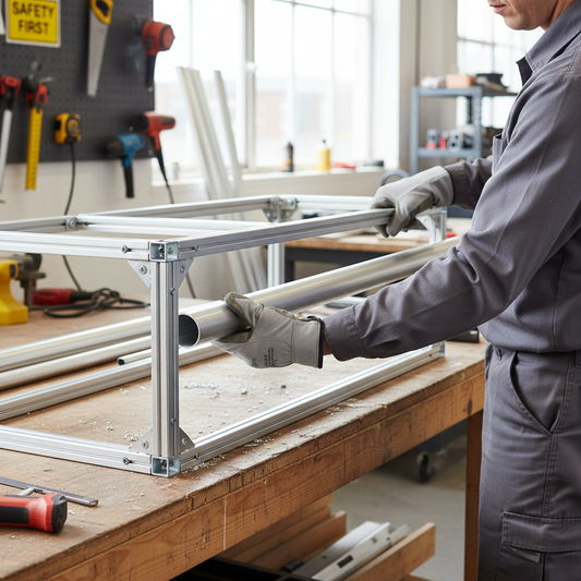 Premium 50.8mm x 2mm Heavy Duty Aluminium Round Tube - Alloy Grade 6082 T6 with High Strength and Corrosion Resistance