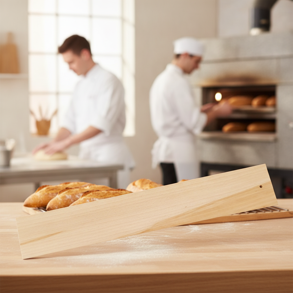 Wooden Flipping Board 600mm for Handling Baguettes