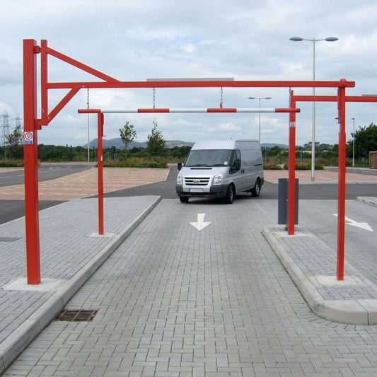 Swing Height Restrictor Barrier 2.05m–2.2m Galvanised Steel