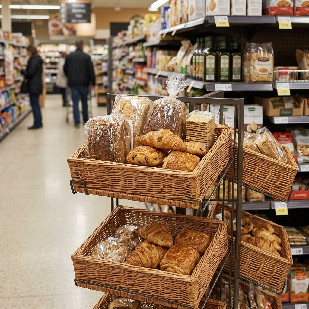 Wicker Basket — Four Sizes, 200–600mm Width